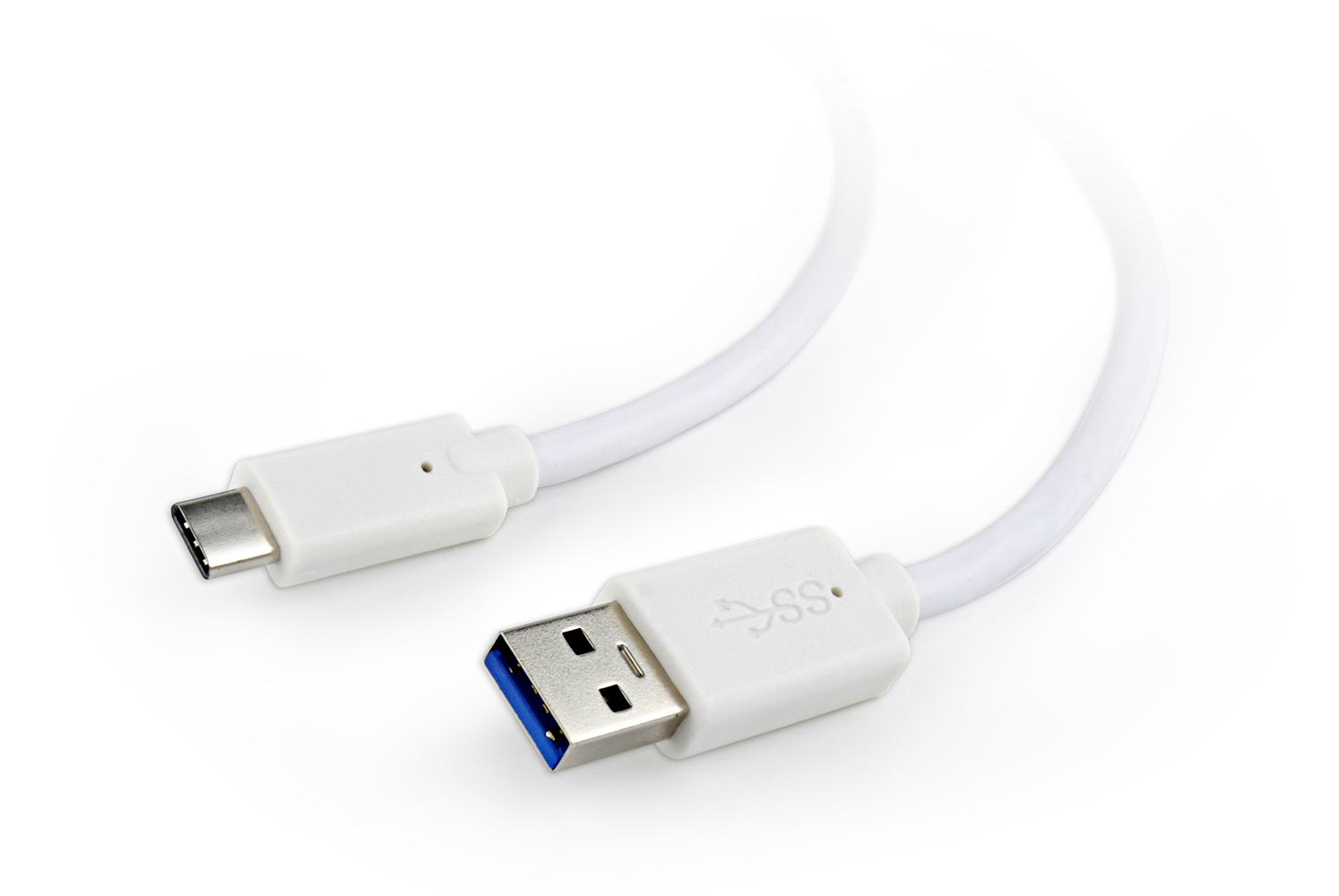 в продажу Кабель Cablexpert USB 3.0 AM/CM, 1.0 м (CCP-USB3-AMCM-1M-W) - фото 3
