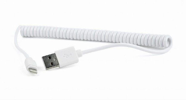 Кабель Cablexpert USB 2.0 AM/Lightning, 1.5 м (CC-LMAM-1.5M-W) цена 115 грн - фотография 2
