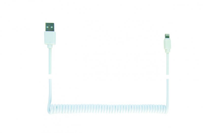Кабель Cablexpert USB 2.0 AM/Lightning, 1.5 м (CC-LMAM-1.5M-W) в інтернет-магазині, головне фото