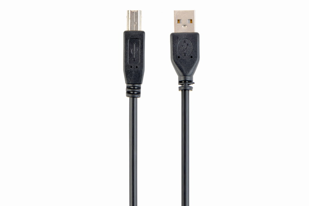 Кабель Cablexpert USB 2.0 AM/BM, 1.0 м, (CCP-USB2-AMBM-1M)