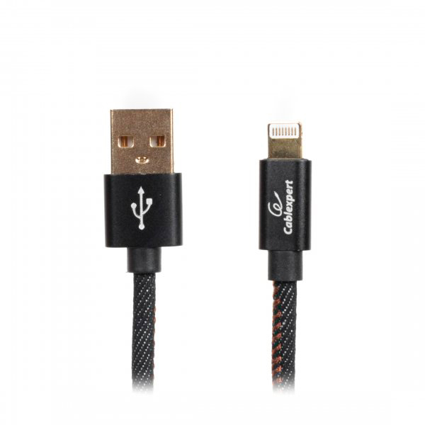 Кабель Cablexpert USB 2.0 АM/Lightning, 1.0 м. (CCPB-L-USB-04BK) в інтернет-магазині, головне фото