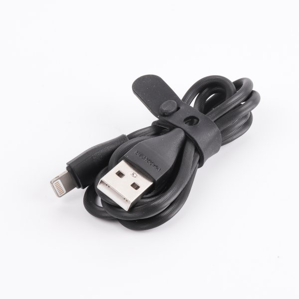 в продажу Кабель Maxxter USB 2.0 АM/Lightning, 1.0 м (UB-L-USB-01BK) - фото 3