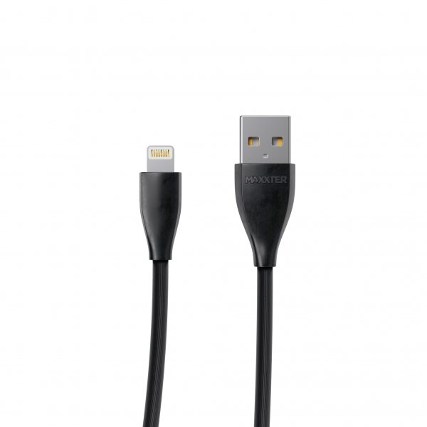 Maxxter USB 2.0 АM/Lightning, 1.0 м (UB-L-USB-01BK)