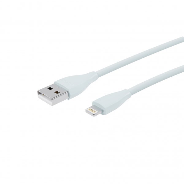 Кабель Maxxter USB 2.0 АM/Lightning, 1.0 м (UB-L-USB-01MG) ціна 79.00 грн - фотографія 2