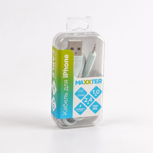 продаём Maxxter USB 2.0 АM/Lightning, 1.0 м (UB-L-USB-01MG) в Украине - фото 4