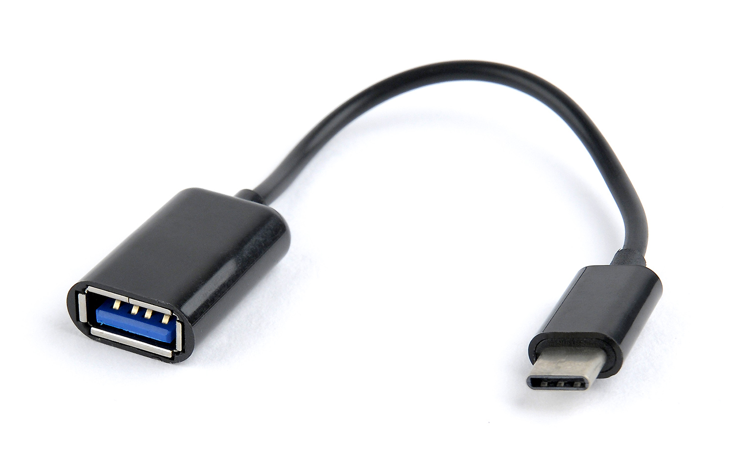 Дата кабель OTG Cablexpert OTG USB2.0, AF/Type-C, 0.2 м (AB-OTG-CMAF2-01) в інтернет-магазині, головне фото