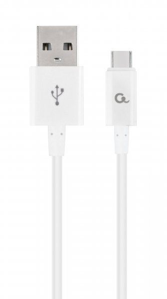 Cablexpert USB 2.0 AM/CM, 1 м, (CC-USB2P-AMCM-1M-W)