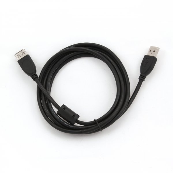 Кабель Cablexpert USB 2.0, AM/АF, 1.5 м, (CCF-USB2-AMAF-1.5M) ціна 69 грн - фотографія 2
