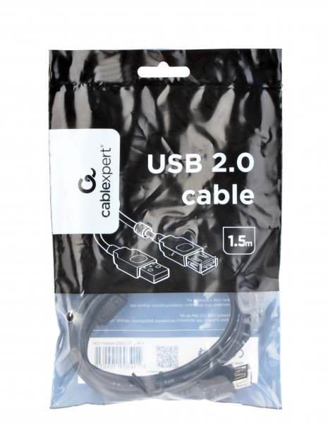 продаємо Cablexpert USB 2.0, AM/АF, 1.5 м, (CCF-USB2-AMAF-1.5M) в Україні - фото 4