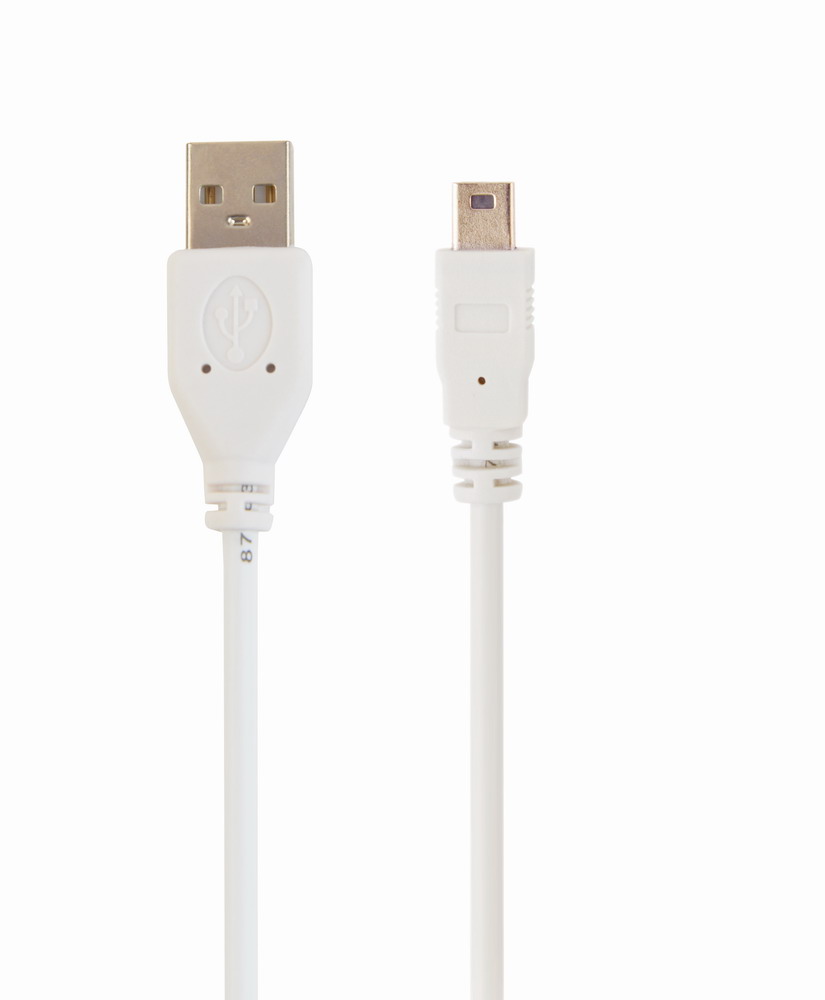Кабель Cablexpert mini USB 2.0, AM/mini USB 5-pin, 0.9 м (CC-USB2-AM5P-3) в интернет-магазине, главное фото