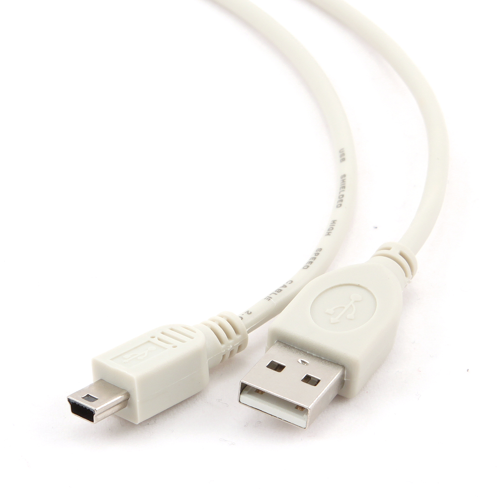 Кабель Cablexpert mini USB 2.0, AM/mini USB 5-pin, 1.8 м (CC-USB2-AM5P-6) ціна 75 грн - фотографія 2