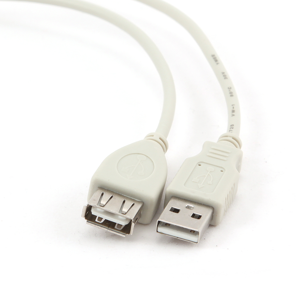 Кабель Cablexpert USB 2.0, AM/АF, 75 см (CC-USB2-AMAF-75CM/300) ціна 39 грн - фотографія 2