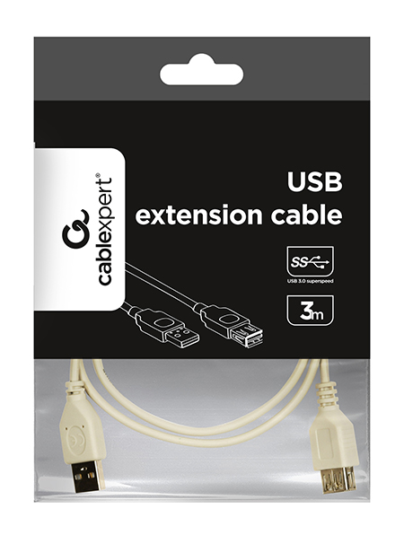 Кабель Cablexpert USB 2.0, AM/АF, 75 см (CC-USB2-AMAF-75CM/300) відгуки - зображення 5