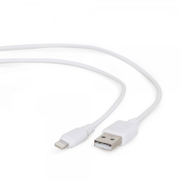 Кабель Cablexpert USB 2.0 AM/Lightning, 3 м (CC-USB2-AMLM-W-10) ціна 159 грн - фотографія 2