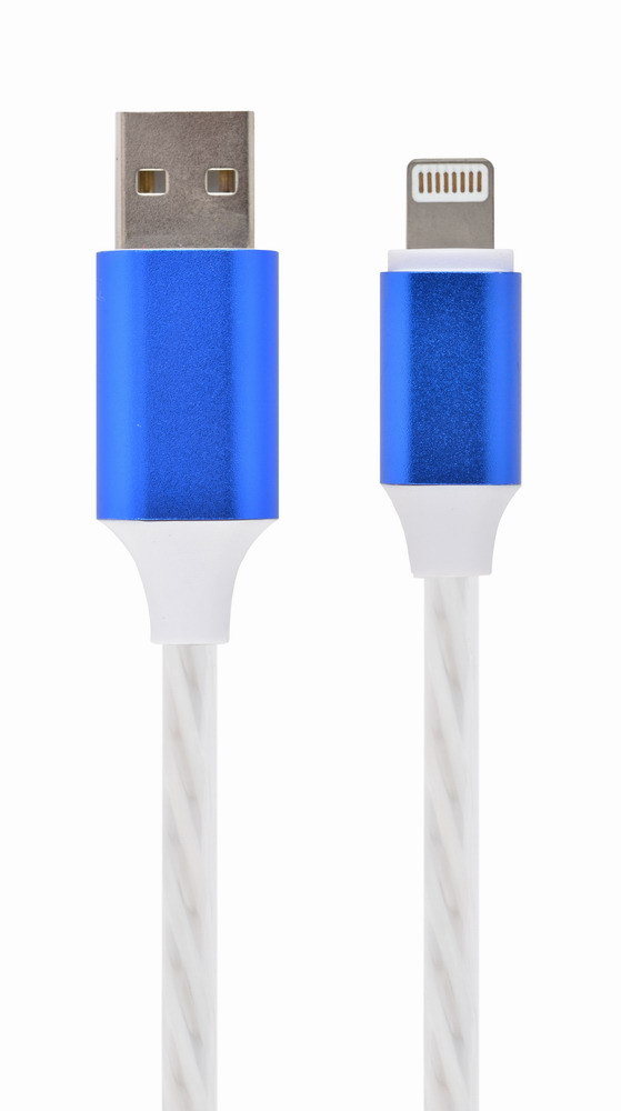 в продаже Кабель Cablexpert USB 2.0 АM/Lightning, 1.0 м, 2 А (10 Вт) (CC-USB-8PLED-1M) - фото 3
