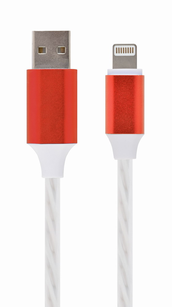 Кабель Cablexpert USB 2.0 АM/Lightning, 1.0 м, 2 А (10 Вт) (CC-USB-8PLED-1M) в интернет-магазине, главное фото