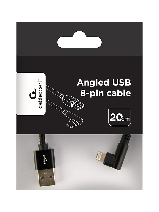 в продажу Кабель Cablexpert USB 2.0 AM/Lightning, 0.2 м (CC-USB2-AMLML-0.2M) - фото 3