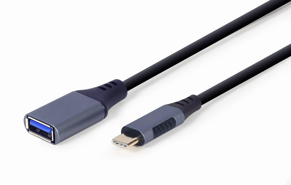 Дата кабель OTG Cablexpert OTG USB 3.0, AF/Type-C, 0.15 м (A-USB3C-OTGAF-01) в интернет-магазине, главное фото