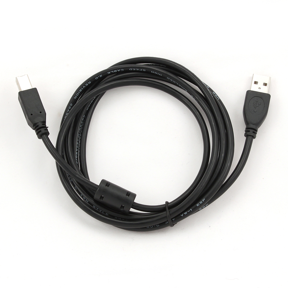 Кабель Cablexpert USB 2.0, AM/BM, 3 м, (CCFB-USB2-AMBM-3M) ціна 169 грн - фотографія 2