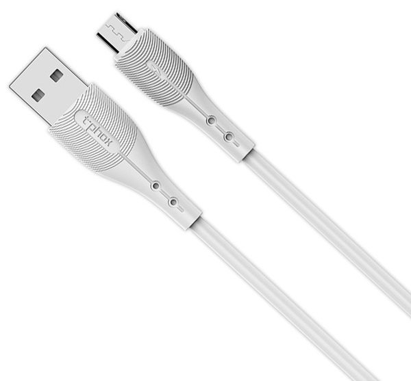 Кабель T-phox Wing T-M836 Micro USB - 1m (White) цена 167 грн - фотография 2