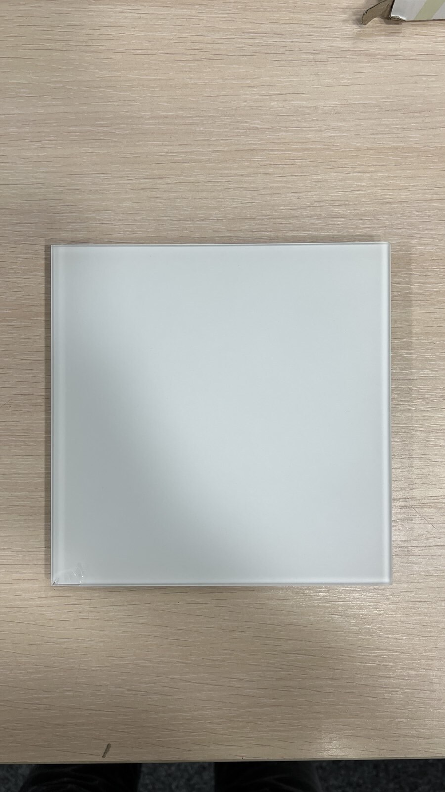 Кришка для вентилятора AirRoxy dRim Glass білий матовий (01-171) Уцінка ціна 607 грн - фотографія 2