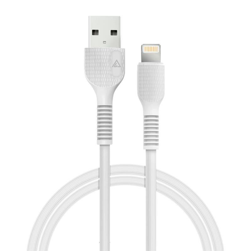 Купить кабель ACCLAB AL-CBCOLOR-L1WT USB-Lightning 1.2м White (1283126518225) в Кропивницком