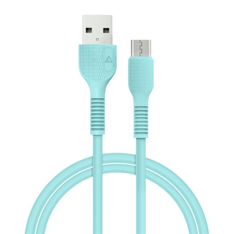 Отзывы кабель ACCLAB AL-CBCOLOR-M1MT USB-microUSB 1.2м Mint (1283126518140)