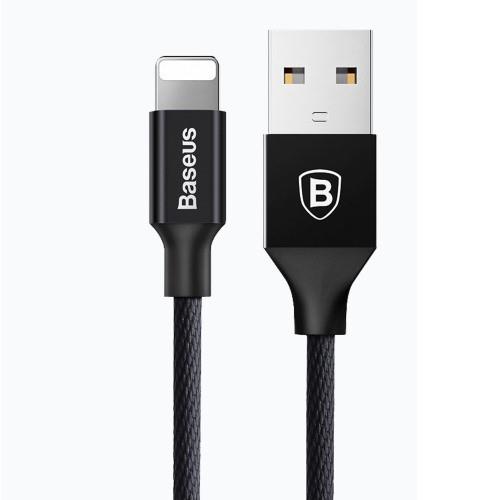 Кабель Baseus Yiven USB-Lightning 1.5A, 3м Black (CALYW-C01) в інтернет-магазині, головне фото