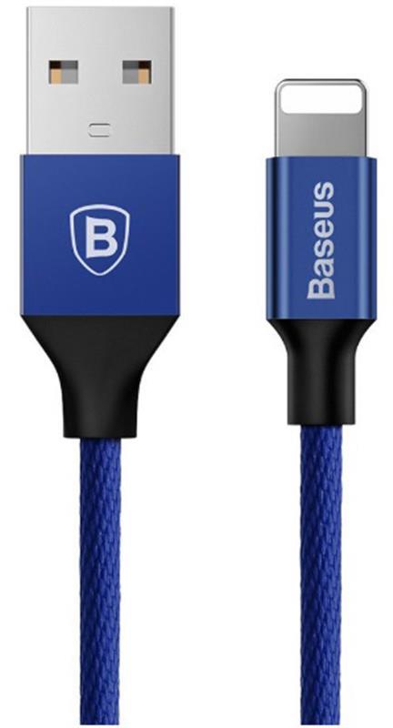 Кабель Baseus Yiven USB-Lightning 1.8м Navy Blue (CALYW-A13) в інтернет-магазині, головне фото