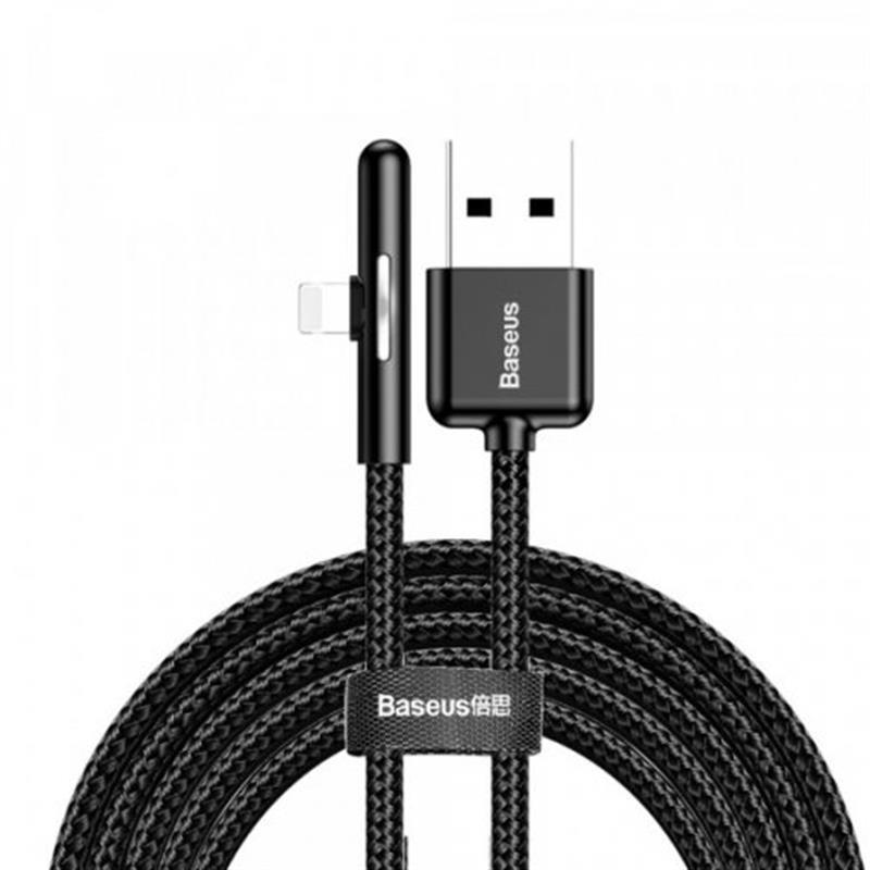 Кабель Baseus Iridescent Lamp Mobile Game USB3.1-Lightning 1.5A, 2м, Black (CAL7C-B01) в интернет-магазине, главное фото