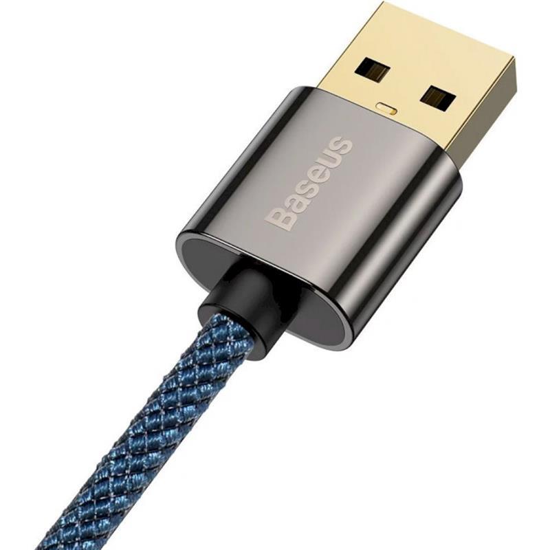 в продаже Кабель Baseus Legend Series Elbow USB-USB-C, 2м, Blue (CACS000503) - фото 3