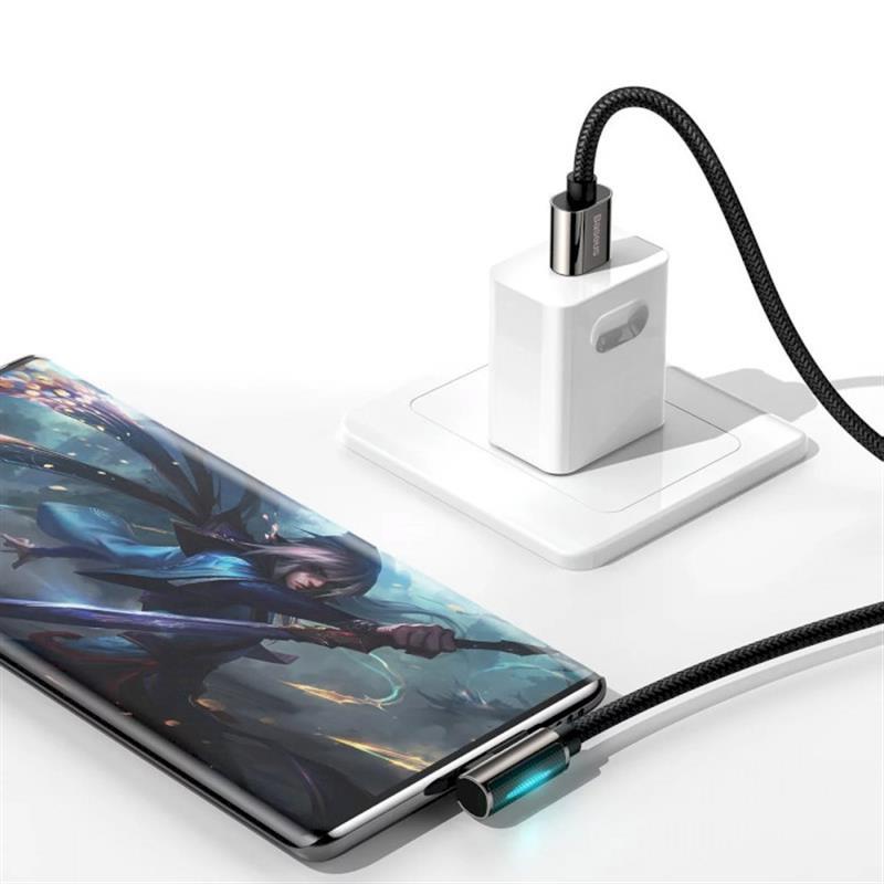 Кабель Baseus Legend Series Elbow USB-USB-C, 2м, Black (CATCS-C01) инструкция - изображение 6