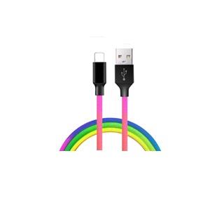 ColorWay USB-USB Type-C, 2.4А, 1м, Multicolor (CW-CBUC018-MC)