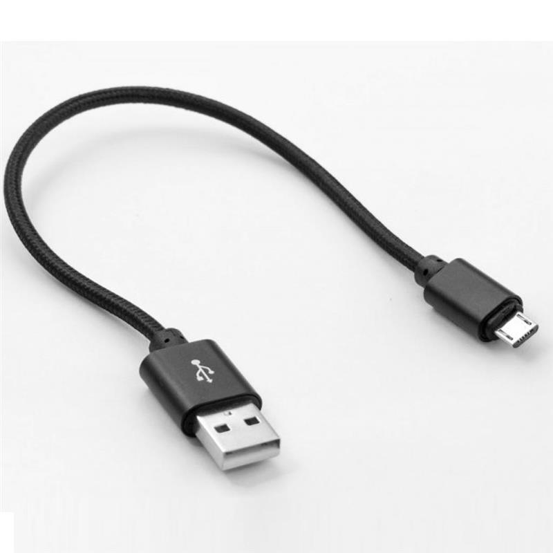 Відгуки кабель Dengos USB-microUSB 0.25м Black (NTK-M-SHRT-BLACK)