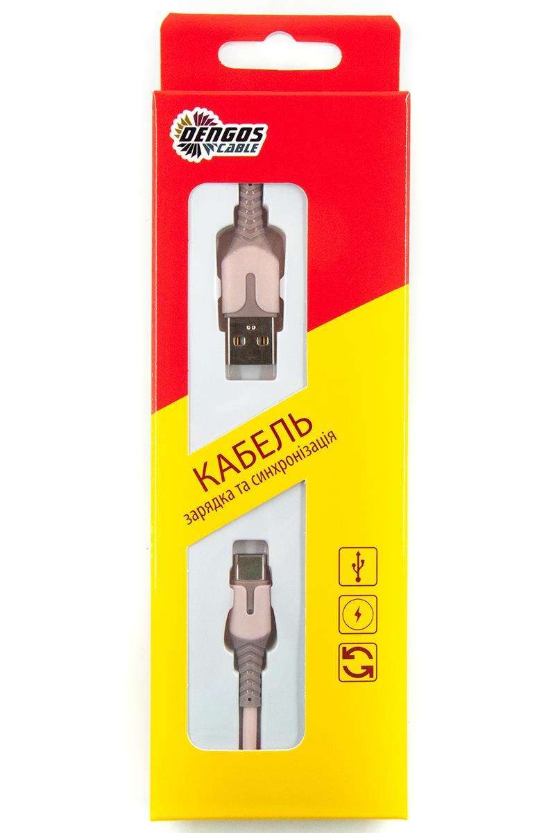 в продажу Кабель Dengos USB-USB Type-C 1м Rose (PLS-TC-IND-SOFT-ROSE) - фото 3