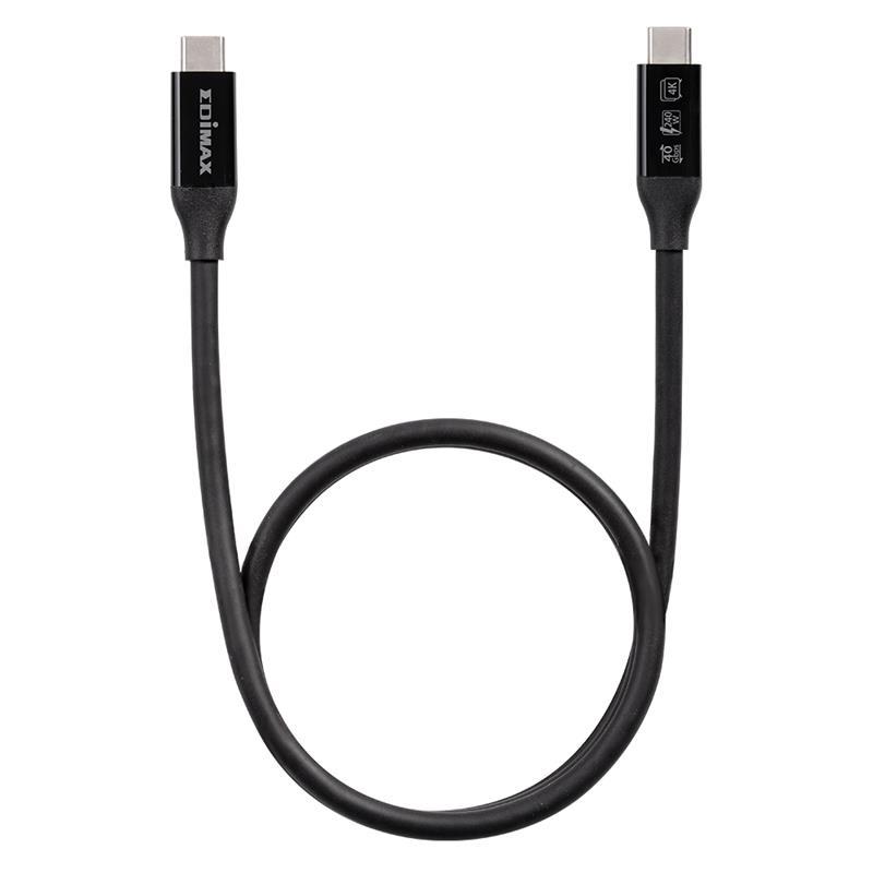 Кабель Edimax UC4-005TB Thunderbolt3 0.5м (USB-C to USB-C, 40Gbps) цена 1064.70 грн - фотография 2