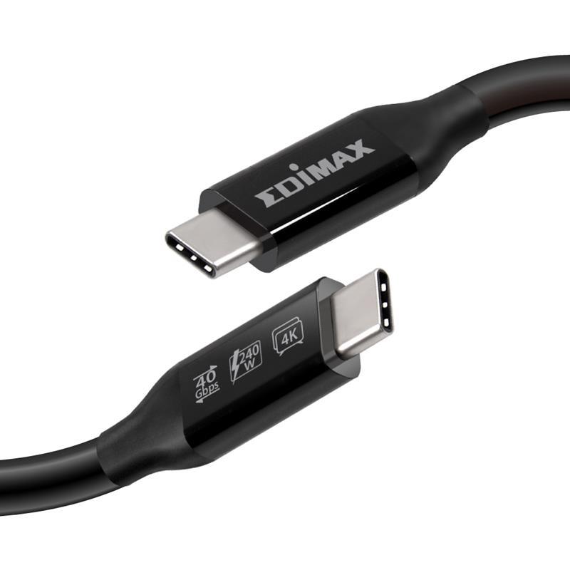 в продаже Кабель Edimax UC4-005TB Thunderbolt3 0.5м (USB-C to USB-C, 40Gbps) - фото 3