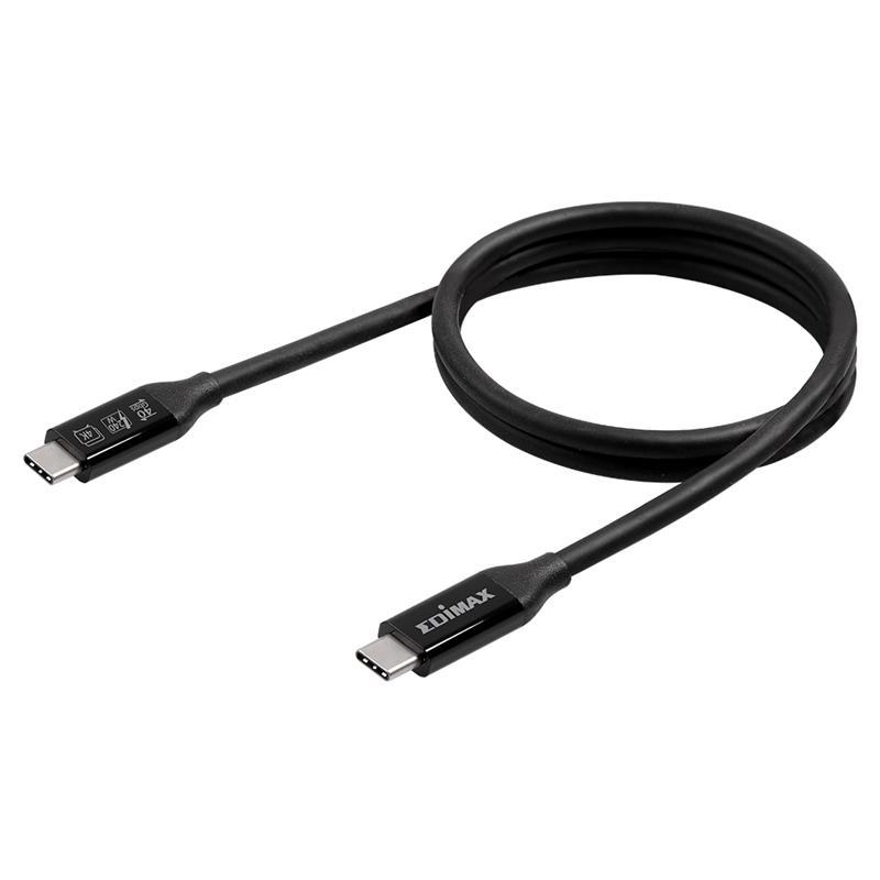 Кабель Edimax UC4-005TB Thunderbolt3 0.5м (USB-C to USB-C, 40Gbps) в интернет-магазине, главное фото