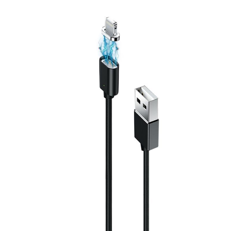 в продаже Кабель Grand-X USB-Lightning, 1м, Black (MG-01L) - фото 3