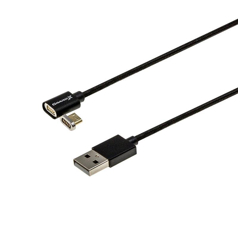 продаємо Grand-X USB-microUSB, 1м, Black (MG-01M) в Україні - фото 4