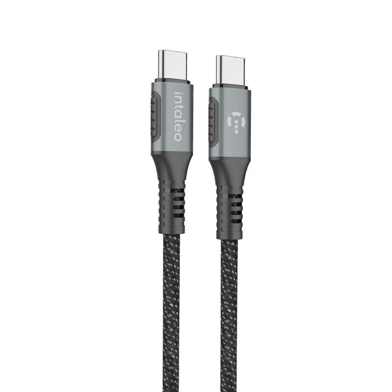 Intaleo CBGPD60WTT2 USB Type-C-USB Type-C 2м Grey (1283126518102)