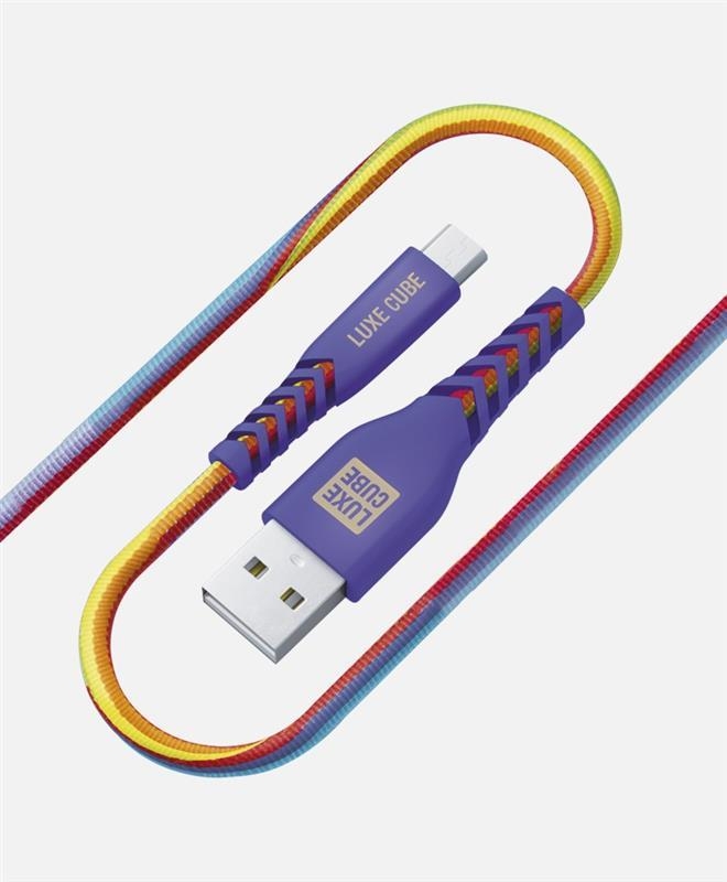 Luxe Cube Kevlar USB-microUSB, 1.2м (8886668686259)