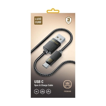 продаємо Luxe Cube Premium USB-USB Type C, 1м, Grey (8889996899667) в Україні - фото 4