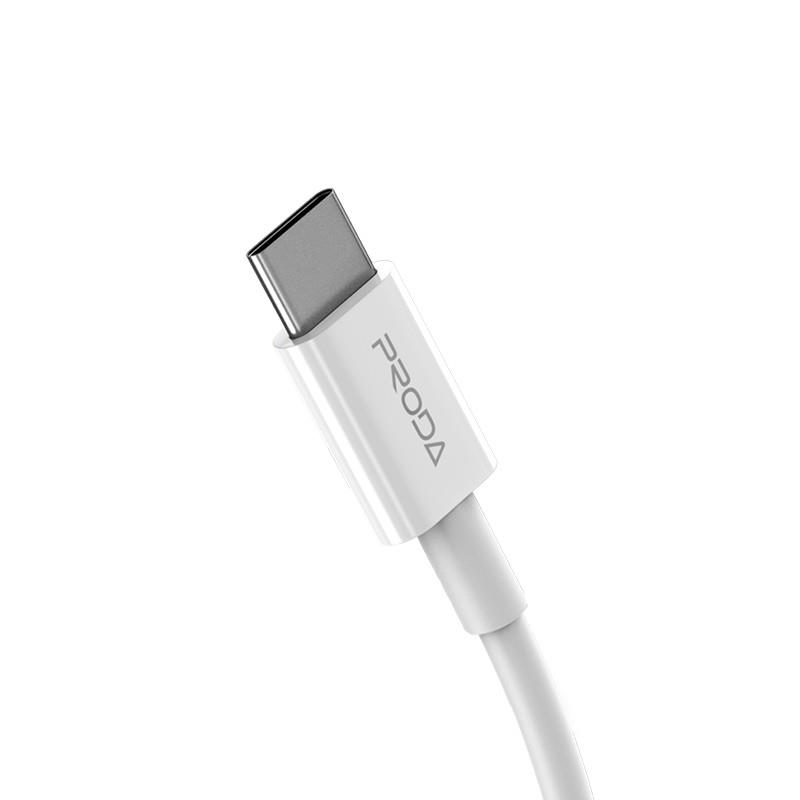 в продаже Кабель Proda PD-B72i USB-C-Lightning, 1м, White - фото 3