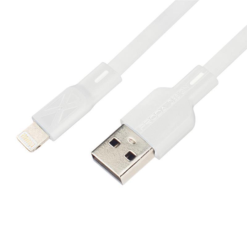 Відгуки кабель Proda PD-B18i  USB-Lightning, 1м, White