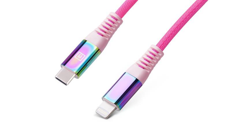 продаємо Real-El Rainbow USB-C-Lightning, 1м (4743304104710) в Україні - фото 4