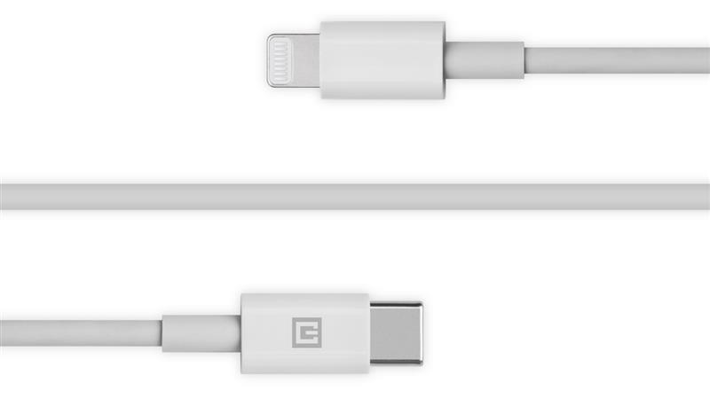 в продажу Кабель Real-El USB-C-Lightning 1m, White (4743304104680) - фото 3