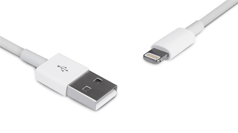Кабель Real-El USB-Lightning 1m, White (4743304104666) цена 347.10 грн - фотография 2
