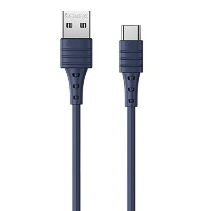 Кабель Remax RC-068a Zeron 5A USB-USB Type-C, 1м Blue (6954851224310) в інтернет-магазині, головне фото