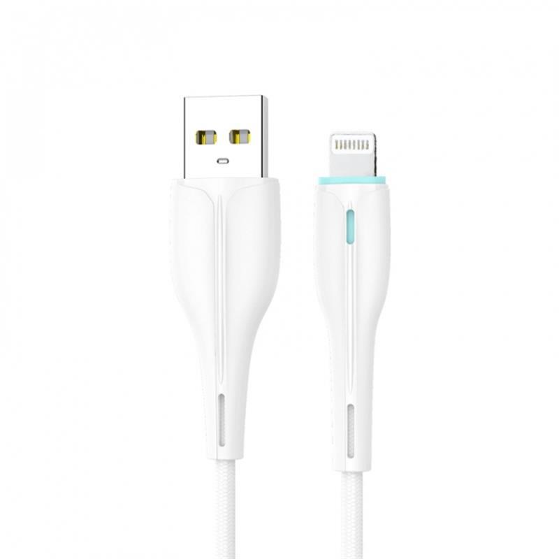 Кабель SkyDolphin S48L USB - Lightning 1м, White (USB-000423) в интернет-магазине, главное фото